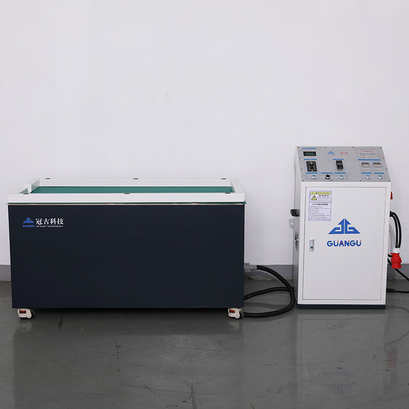 UAEDUAL STATION TRANSLATIONAL MAGNETIC ABRASIVE POLISHING MACHINE GG1980